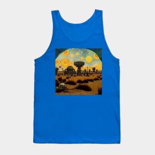 Starry Night in Mos Eisley Tatooine Tank Top